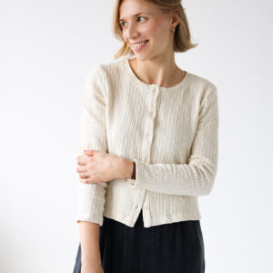 Kardigan CLARA Ecru