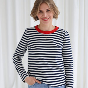 Longsleeve Stripe Navy
